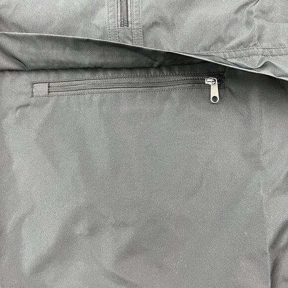 New Champion Men US S Black Windbreaker Anorak Jacket Lightweight Pullover - Picture 11 of 14